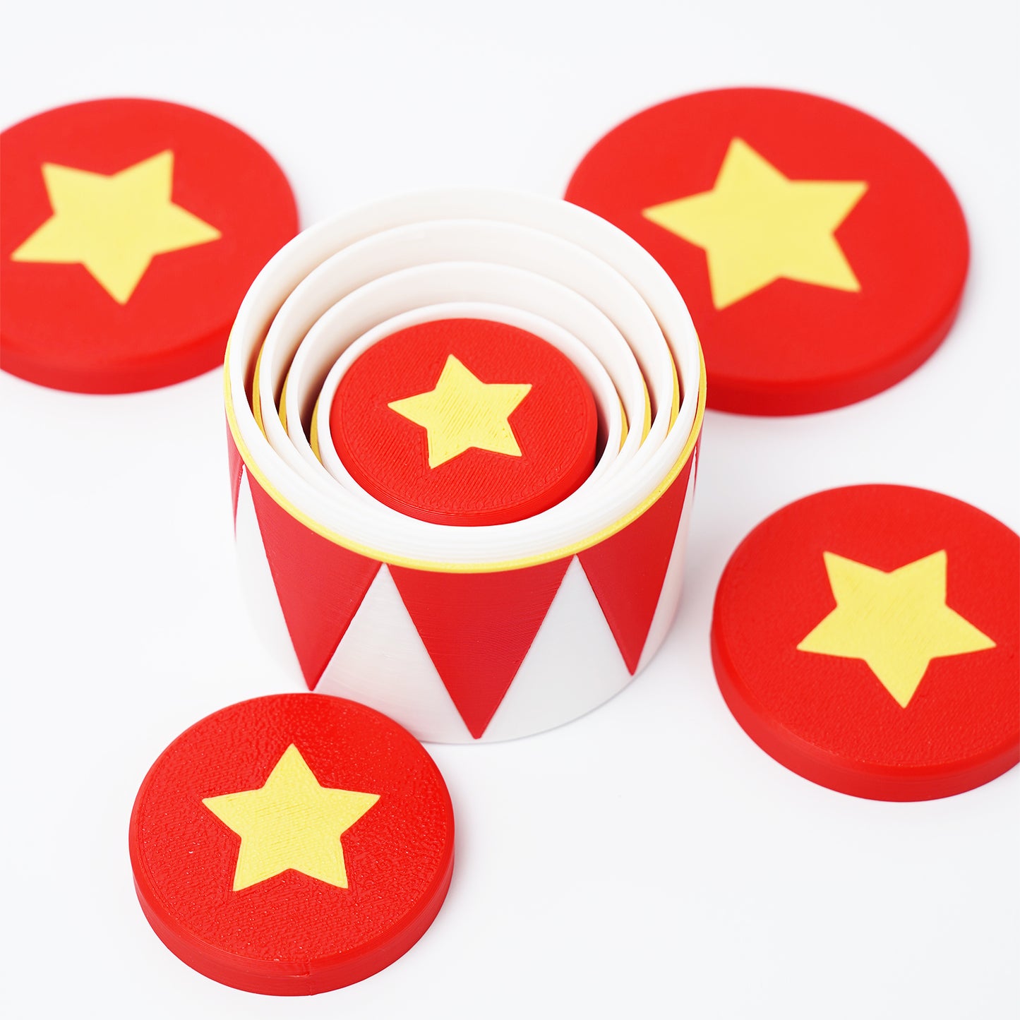 Circus Pedestal – 6-Piece Nesting Box Set