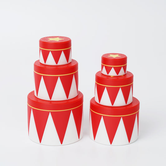 Circus Pedestal – 6-Piece Nesting Box Set